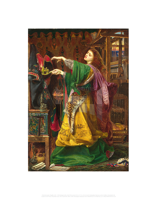 Morgan le Fay, Frederick Sandys