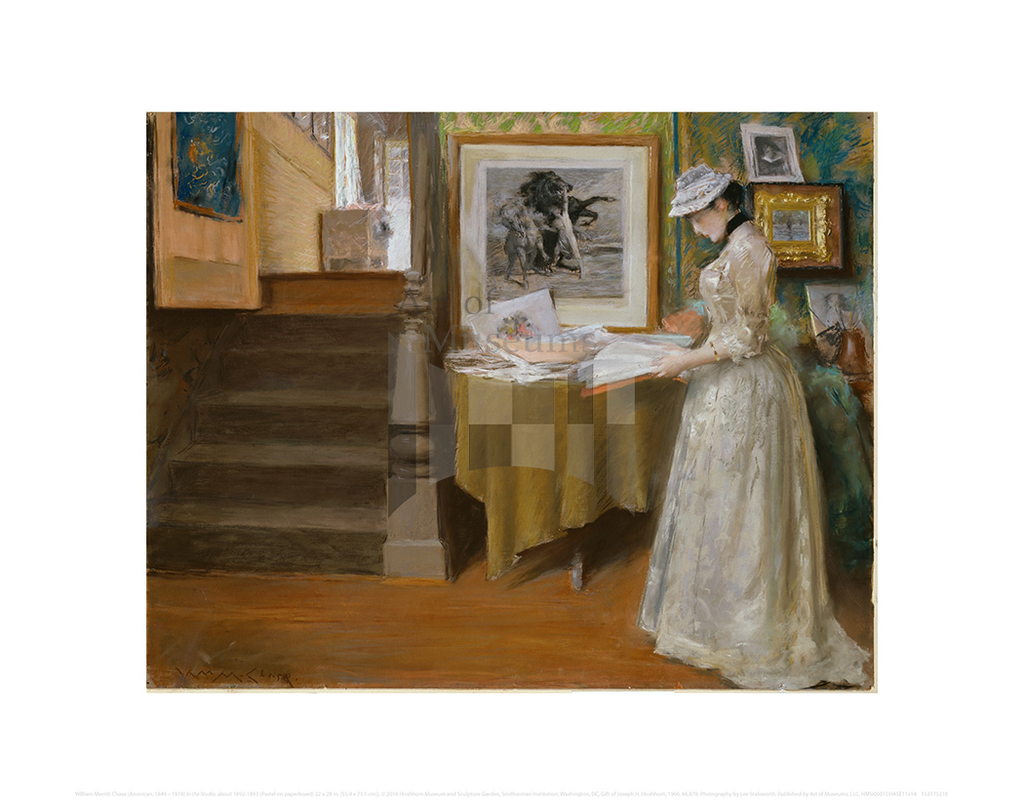 In the Studio, William Merritt Chase