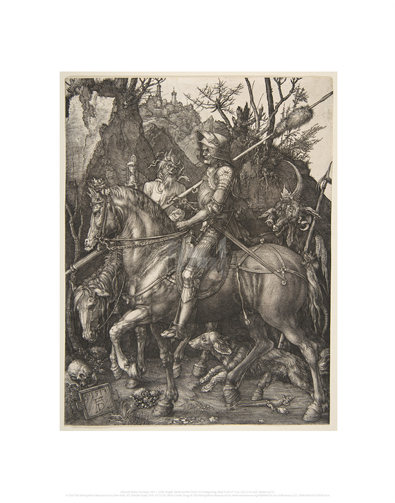 Knight, Death and the Devil, Albrecht Durer